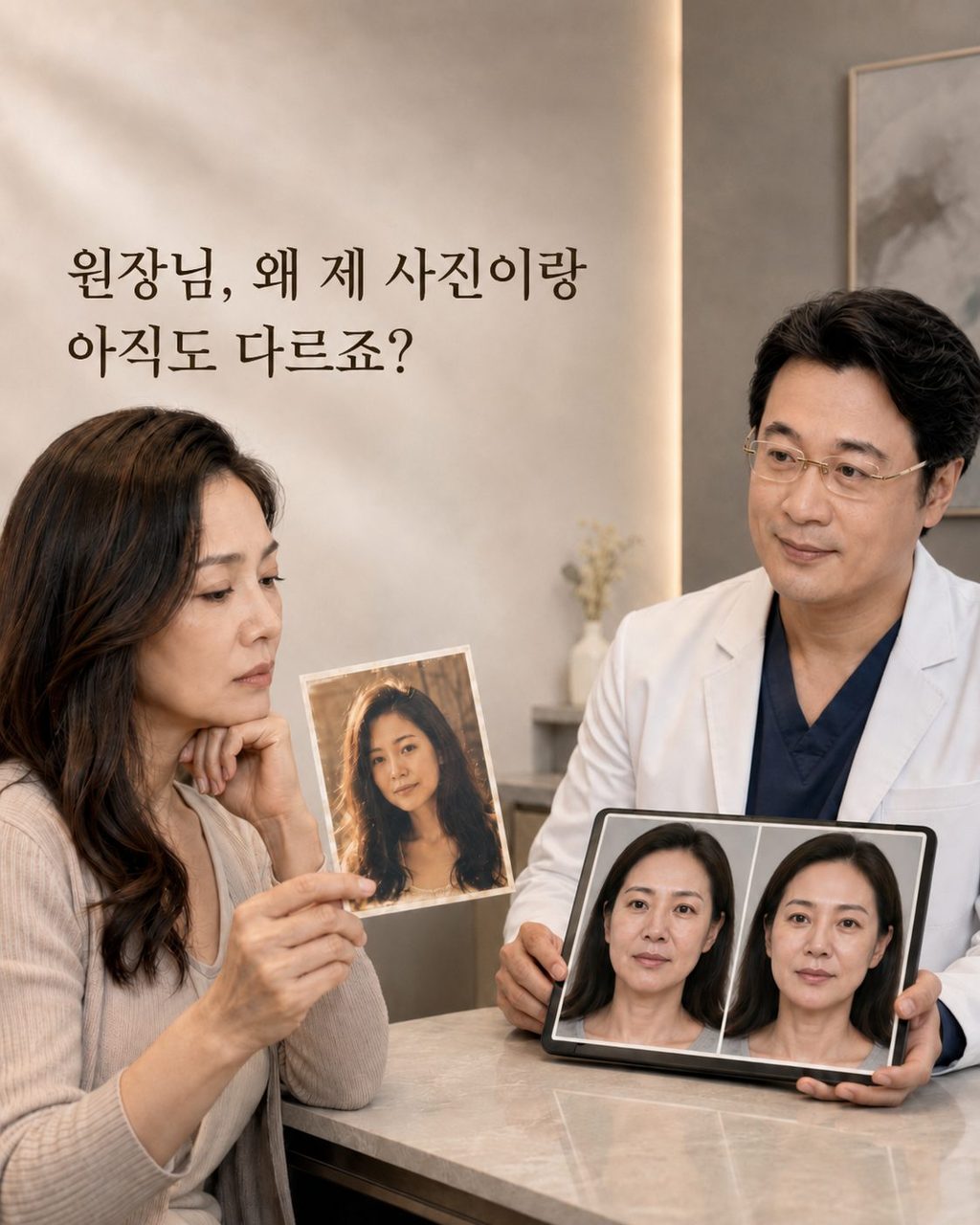 필러 수복의 현실적인 기대치: 십여 년 전의 모습으로 돌아갈 수 있을까?