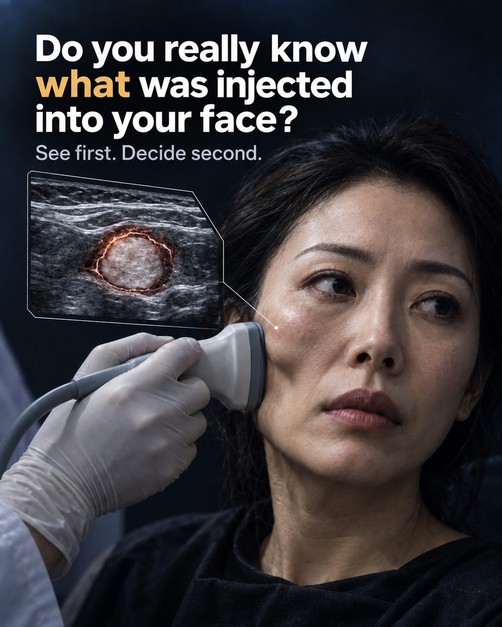 Dissolving Hyaluronidase for Over a Year, Yet Cheek Depressions and Lumps Persist: The Filler Truth Revealed by Ultrasound
