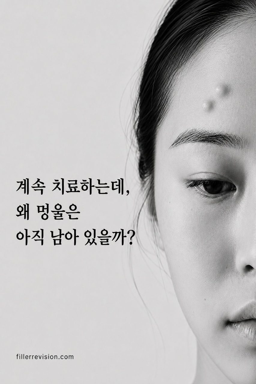 필러 경결이 계속 재발한다면? 아마도 처음부터 사라지지 않았을 것입니다